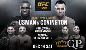 UFC 245 Odds - Kamaru Usman vs. Colby Covington Prediction